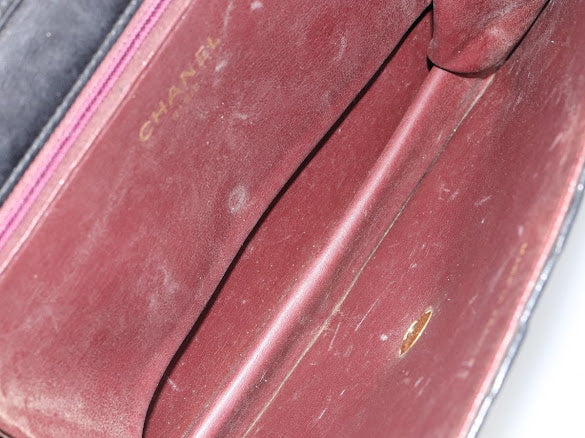 Chanel Black Leather Flap Bag