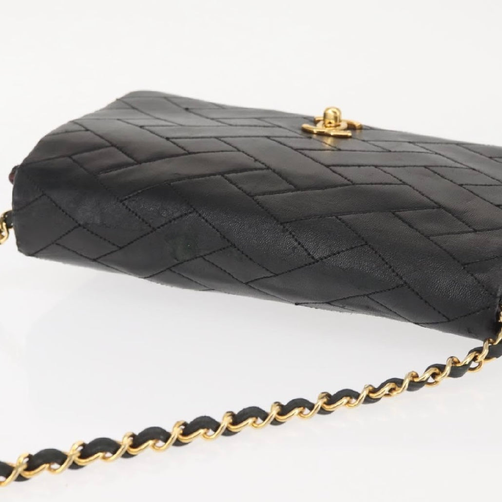 Chanel Black Quilted Flap Bag