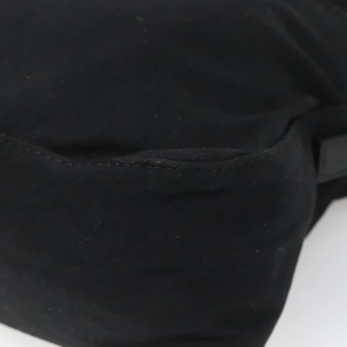 Fendi Black Rectangle Baguette