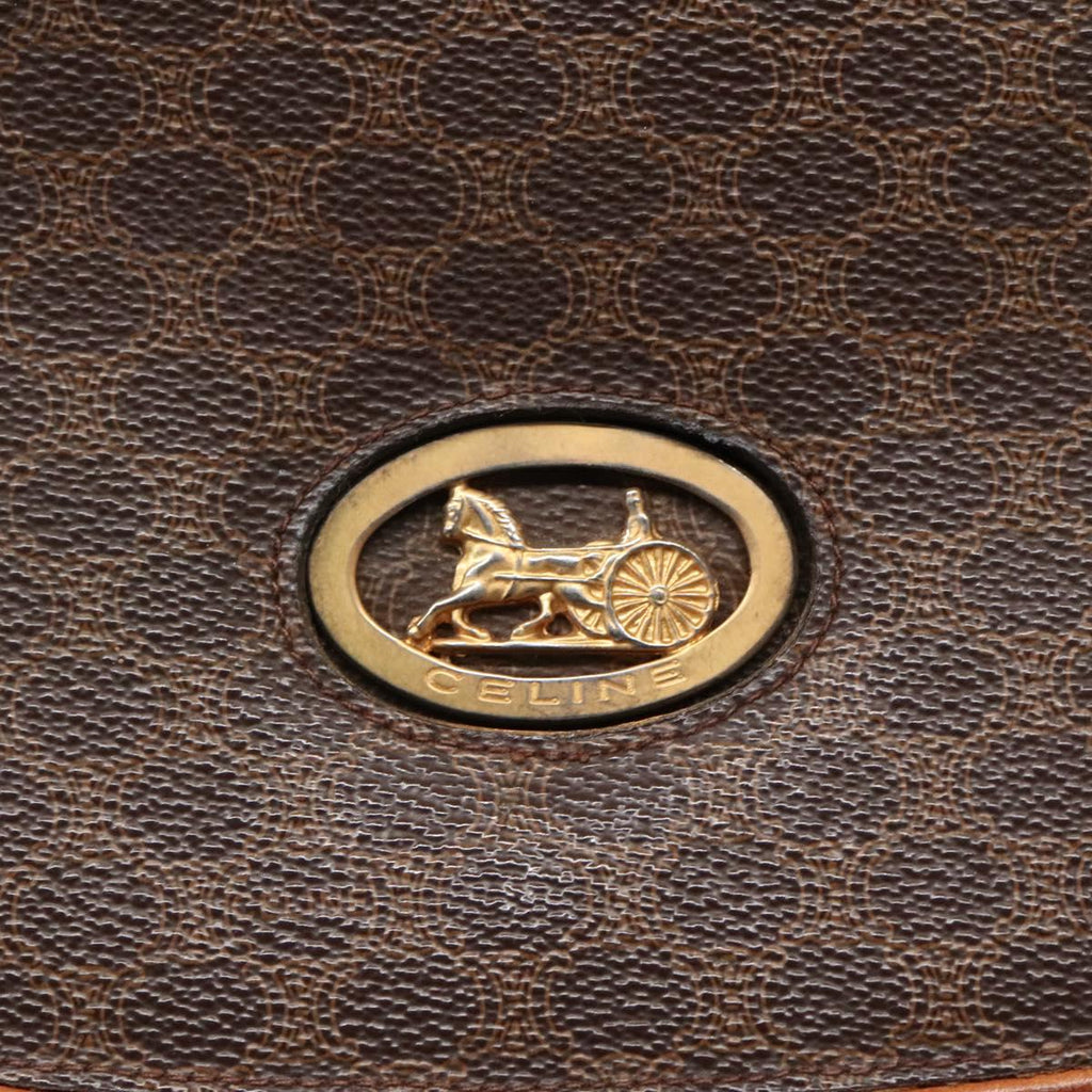 Celine Macadam Logo Shoulder Bag