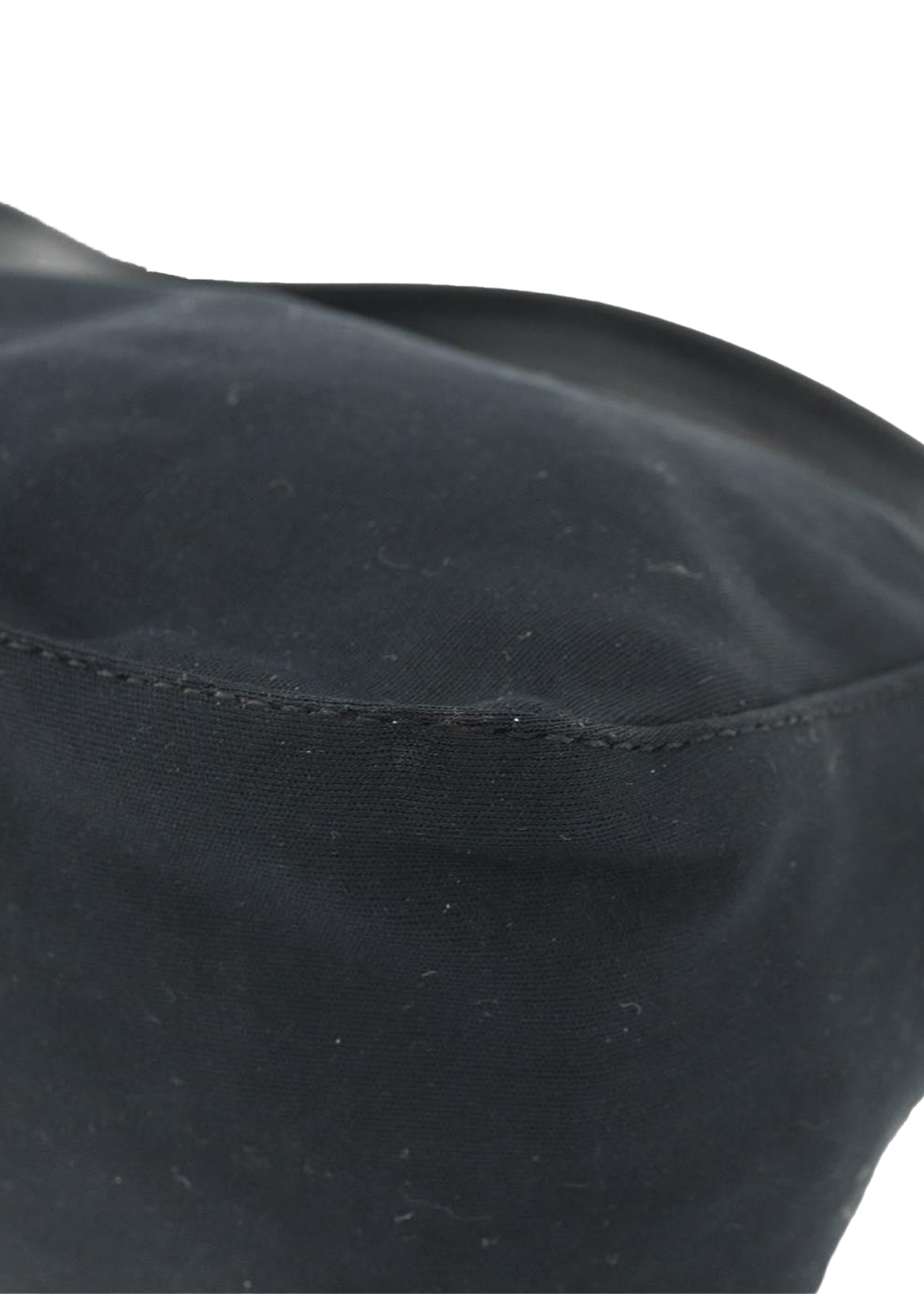 Fendi Black Rounded Baguette