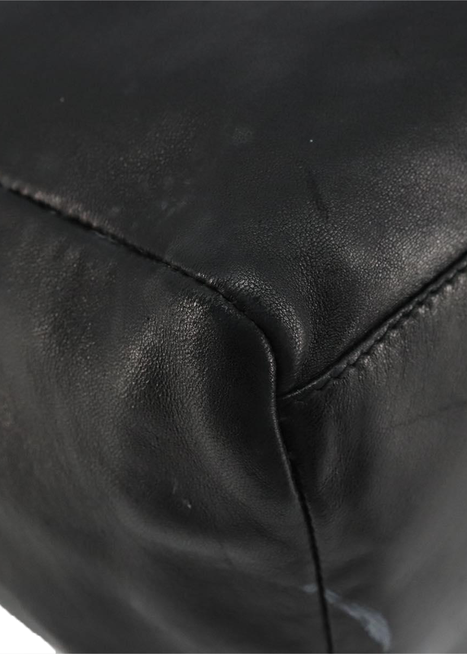 Prada Black Leather Tote