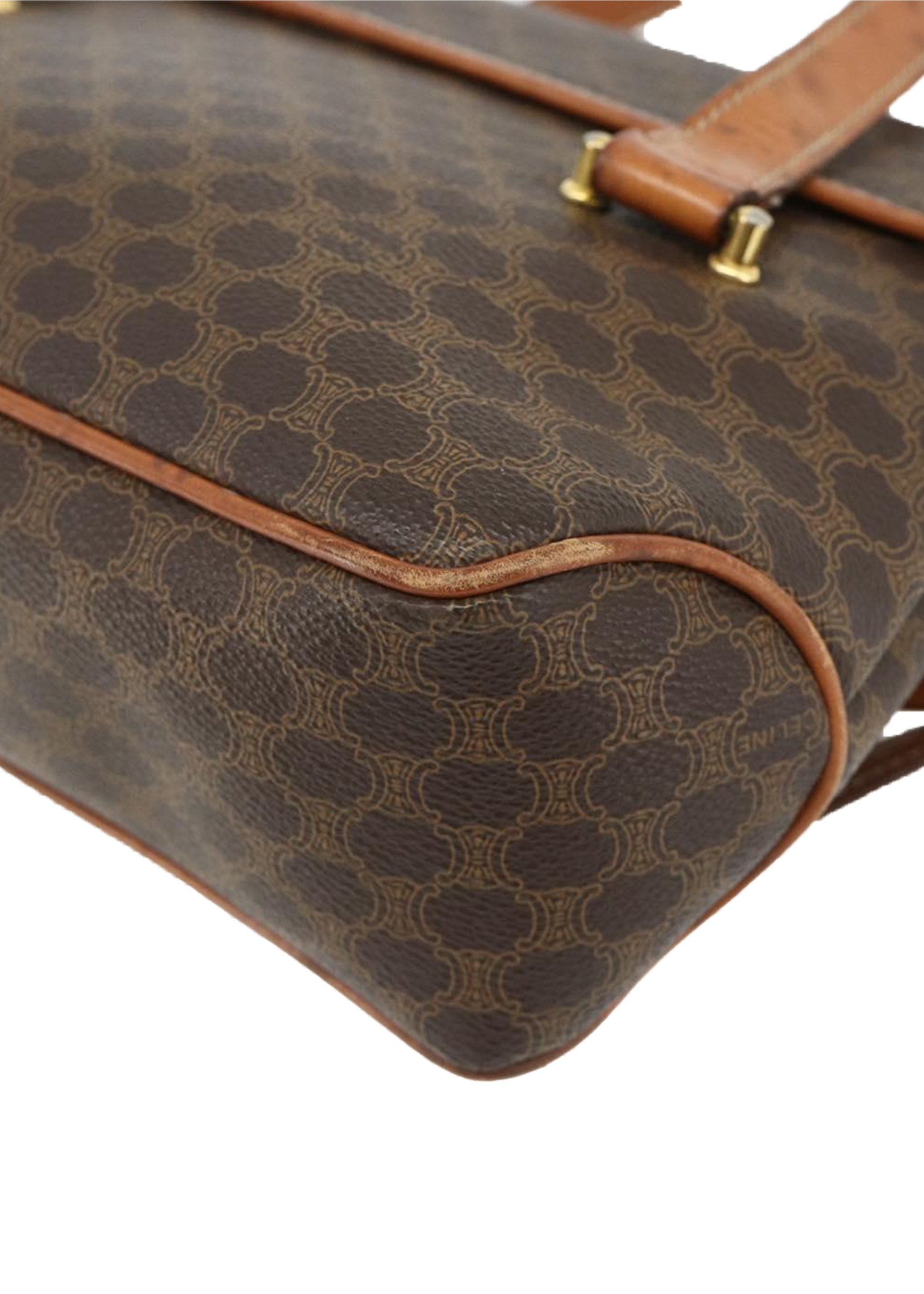 Celine Monogram Brown Shoulder Bag