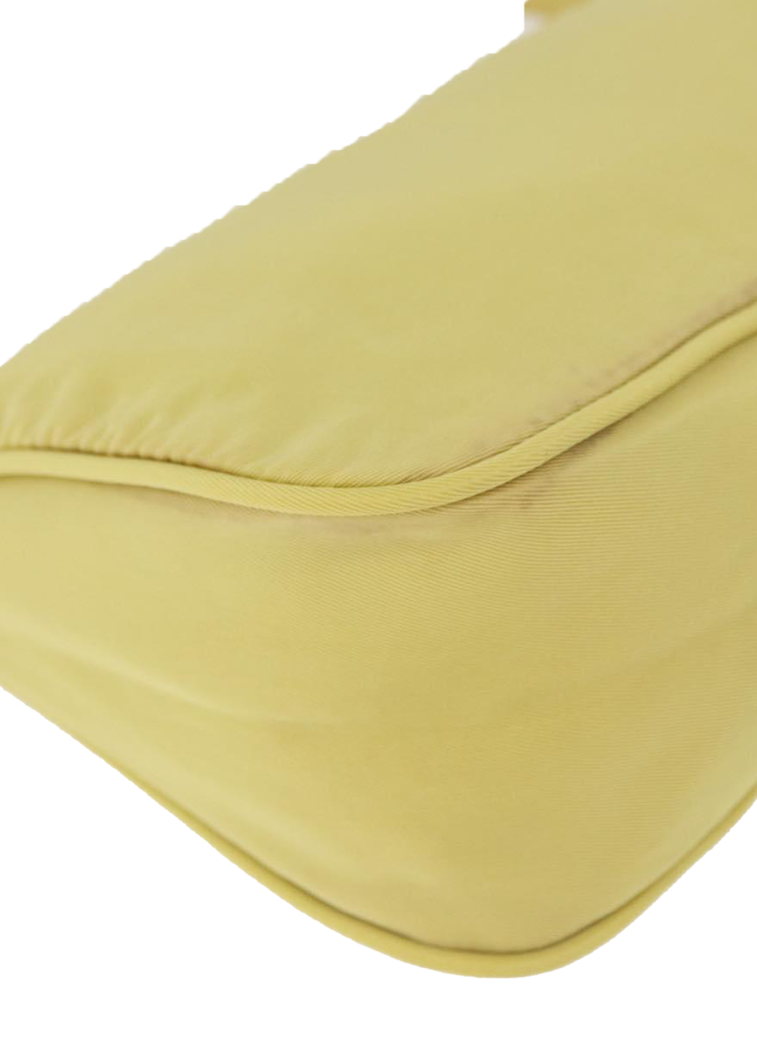 Prada Yellow Nylon Pochette