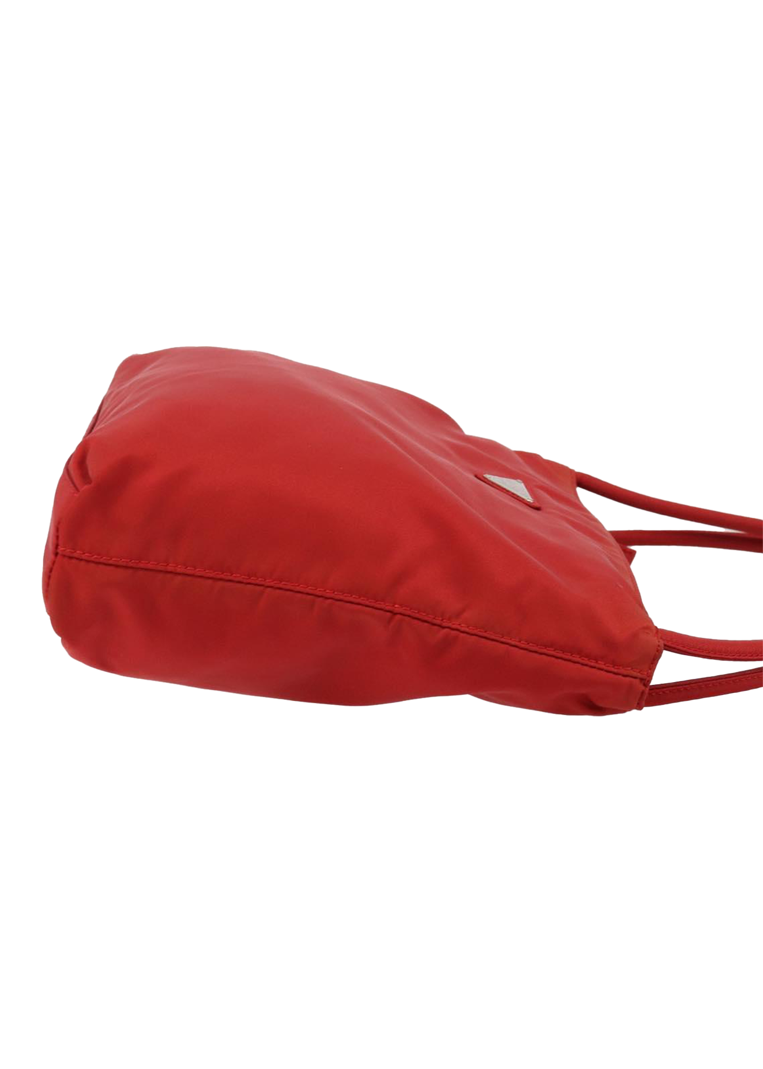 Prada Red Nylon Mini Tote