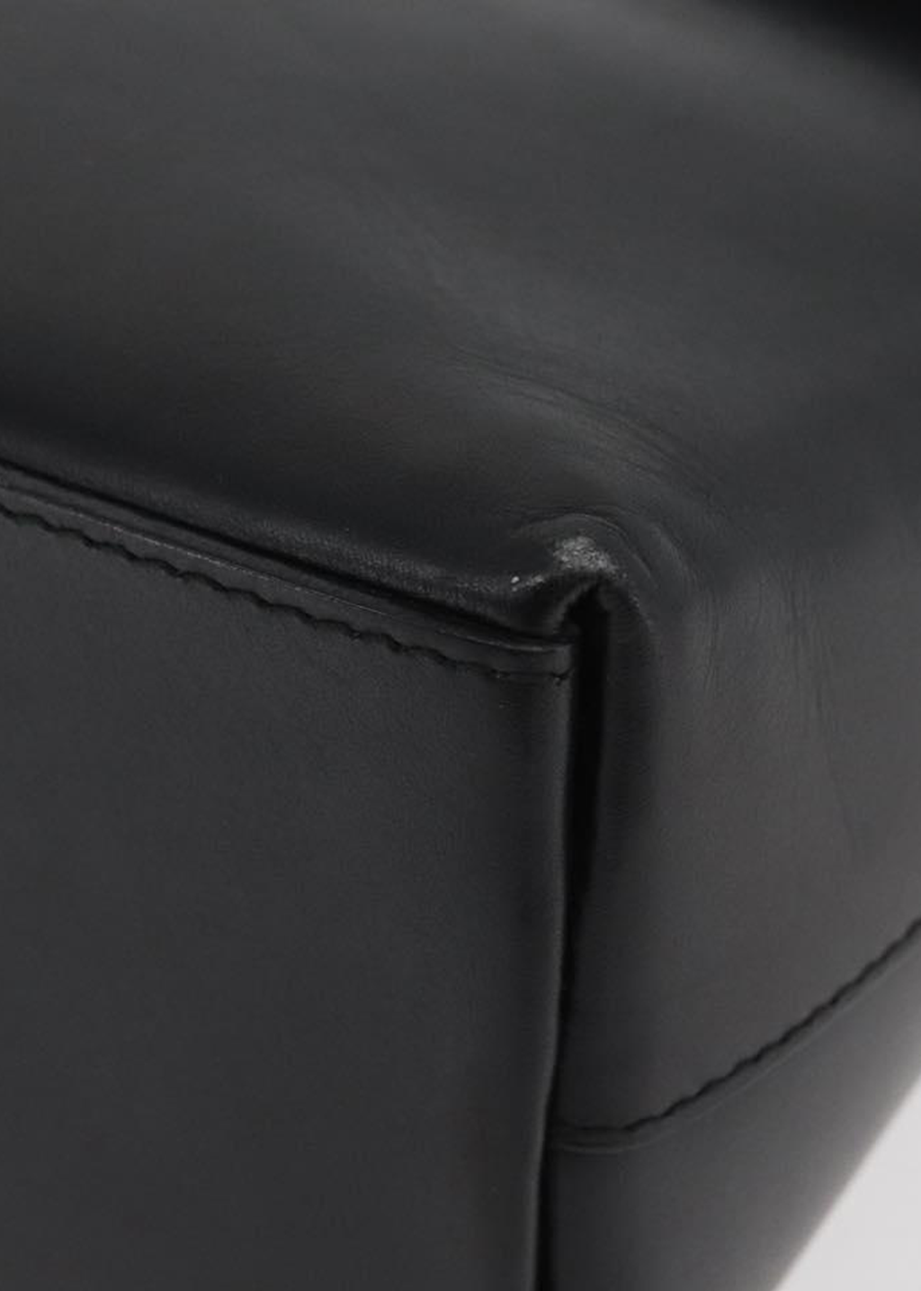 Gucci Black Bamboo Handbag