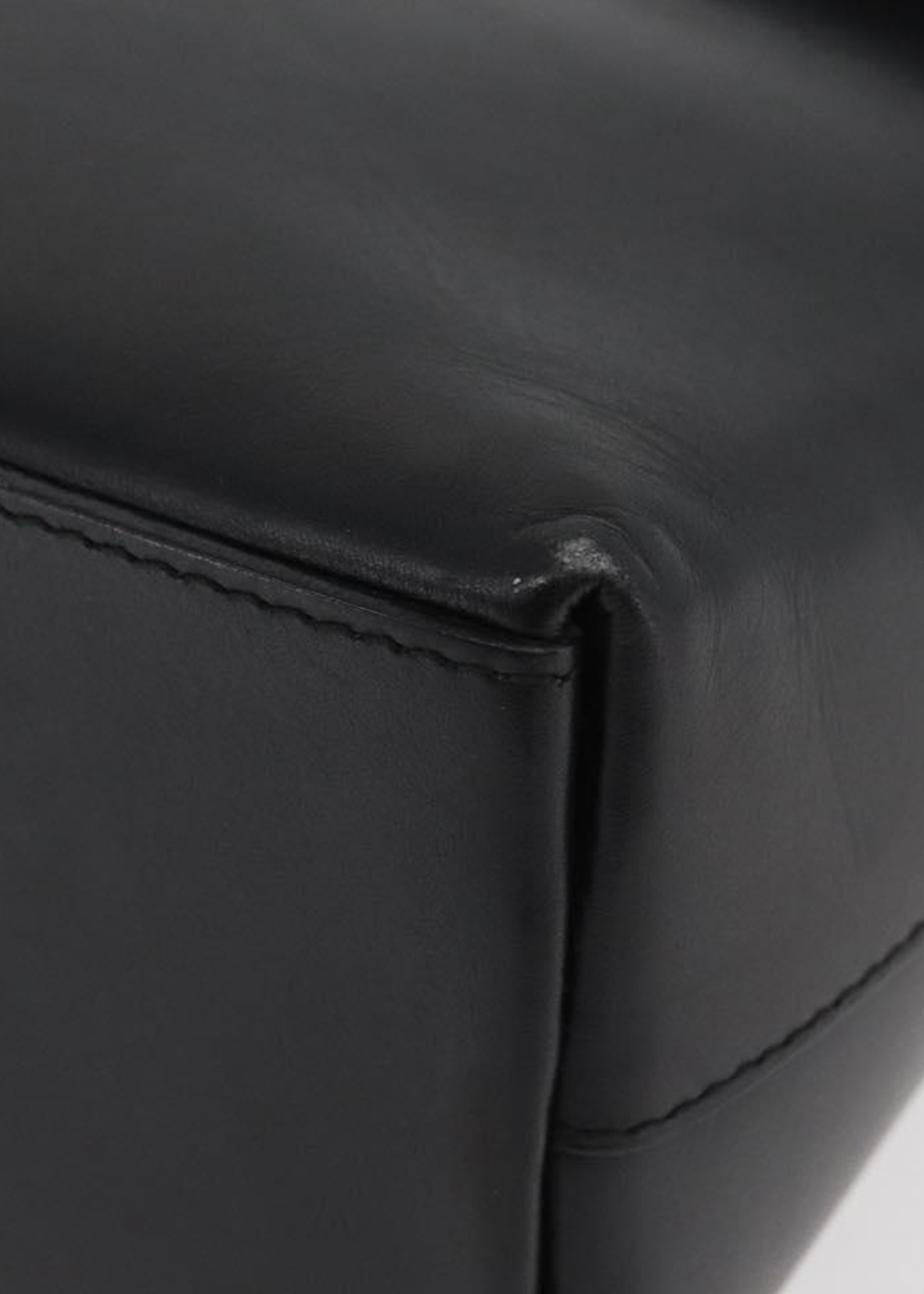 Gucci Black Bamboo Handbag