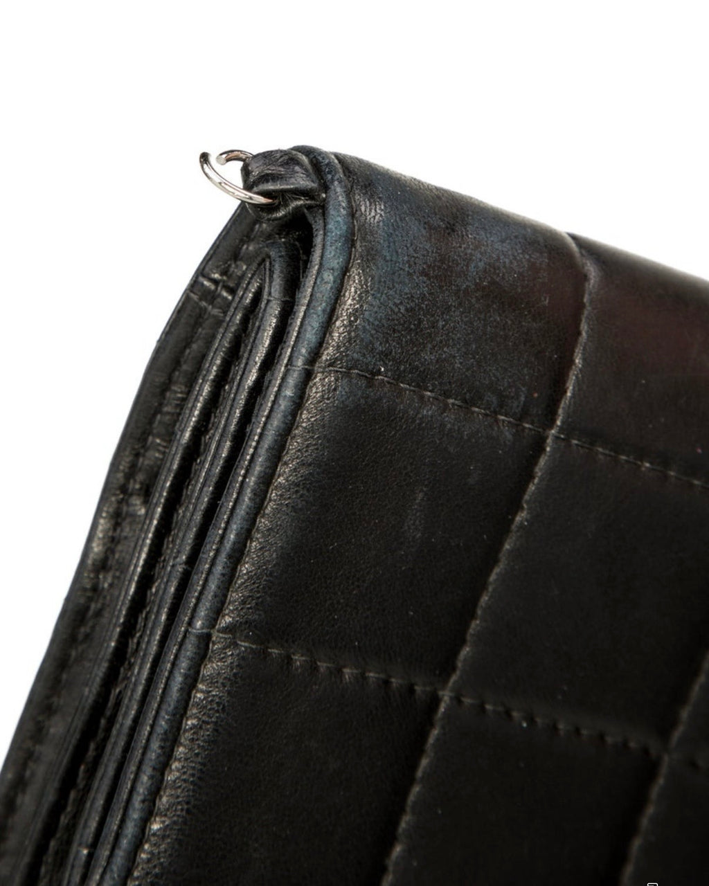 Chanel Black and Silver Shoulder Bag