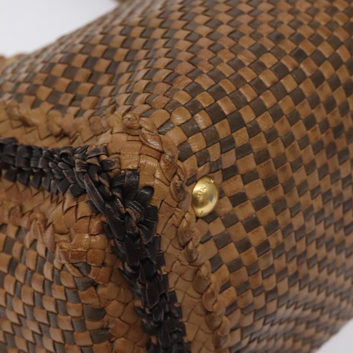 Prada Woven Leather Handbag