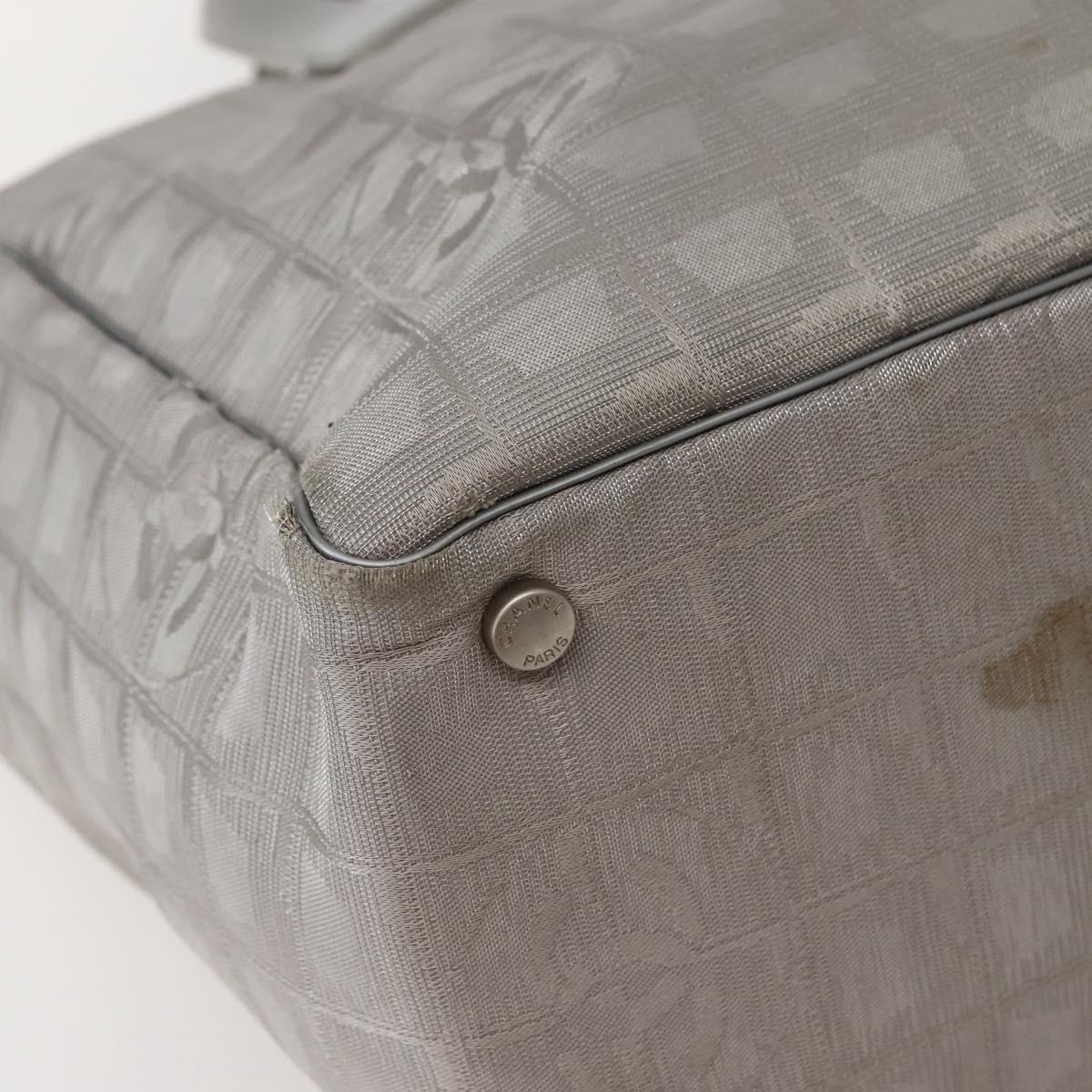 Chanel Grey Travel Tote