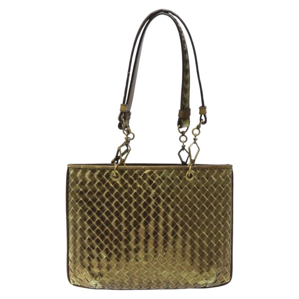 Bottega Veneta Gold Shoulder Bag
