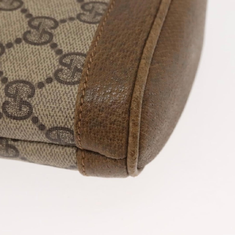 Gucci Brown Monogram Bucket Crossbody