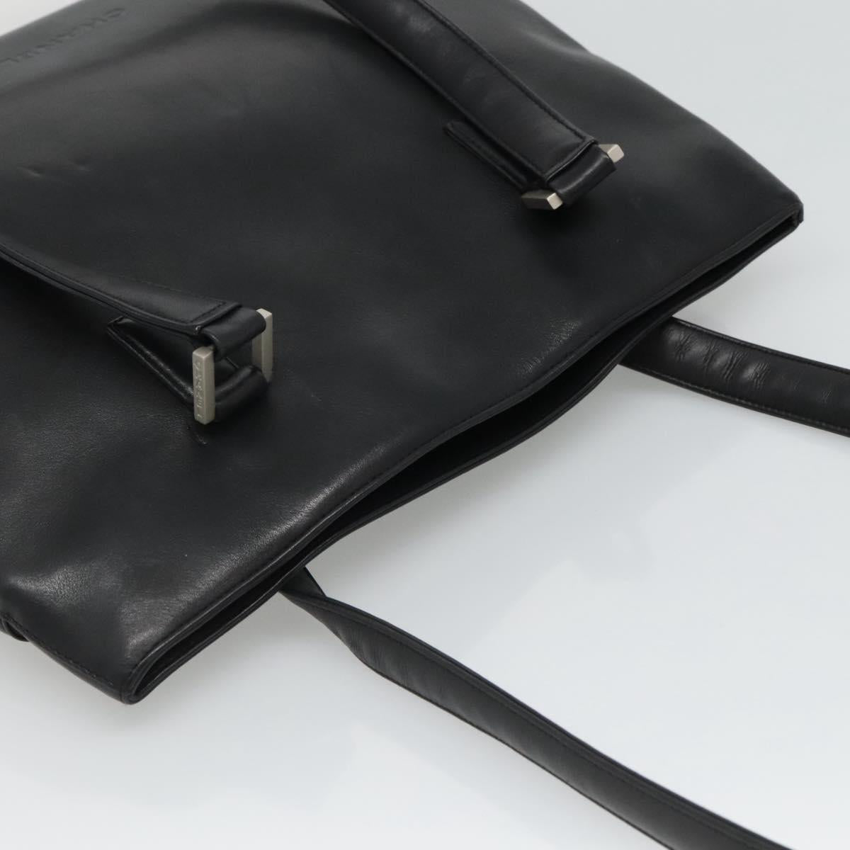 Chanel Black Leather Tote