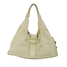 Load image into Gallery viewer, Bottega Veneta Intrecciato Cream Hobo Bag
