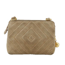 Load image into Gallery viewer, Chanel Tan Suede Shoulder Bag
