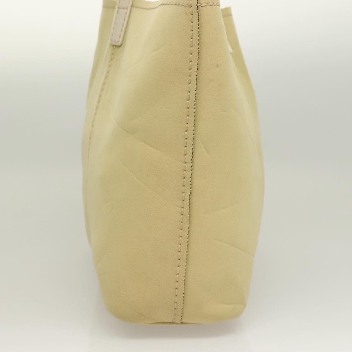 Prada Tan Logo Scuba Tote