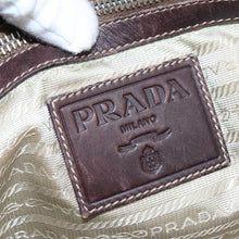 Load image into Gallery viewer, Prada tan and brown tote
