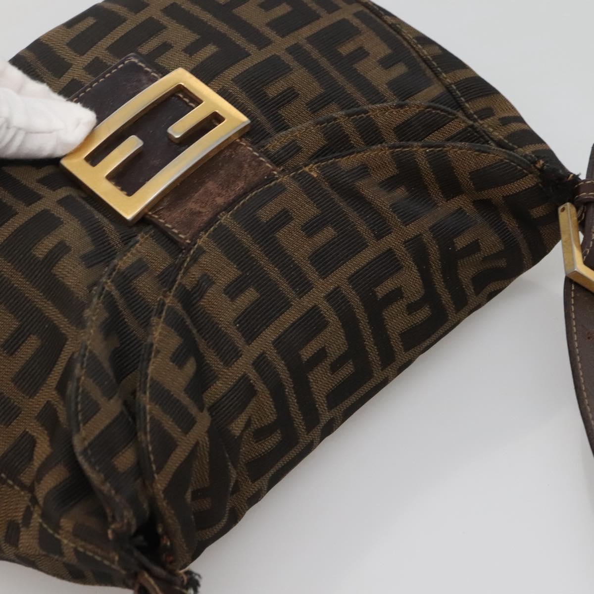 Fendi Zucca Rounded Baguette