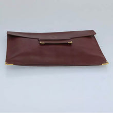 Load image into Gallery viewer, Cartier Burgundy Clutch
