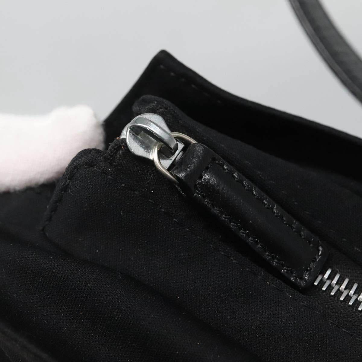 Fendi Black Rectangle Baguette