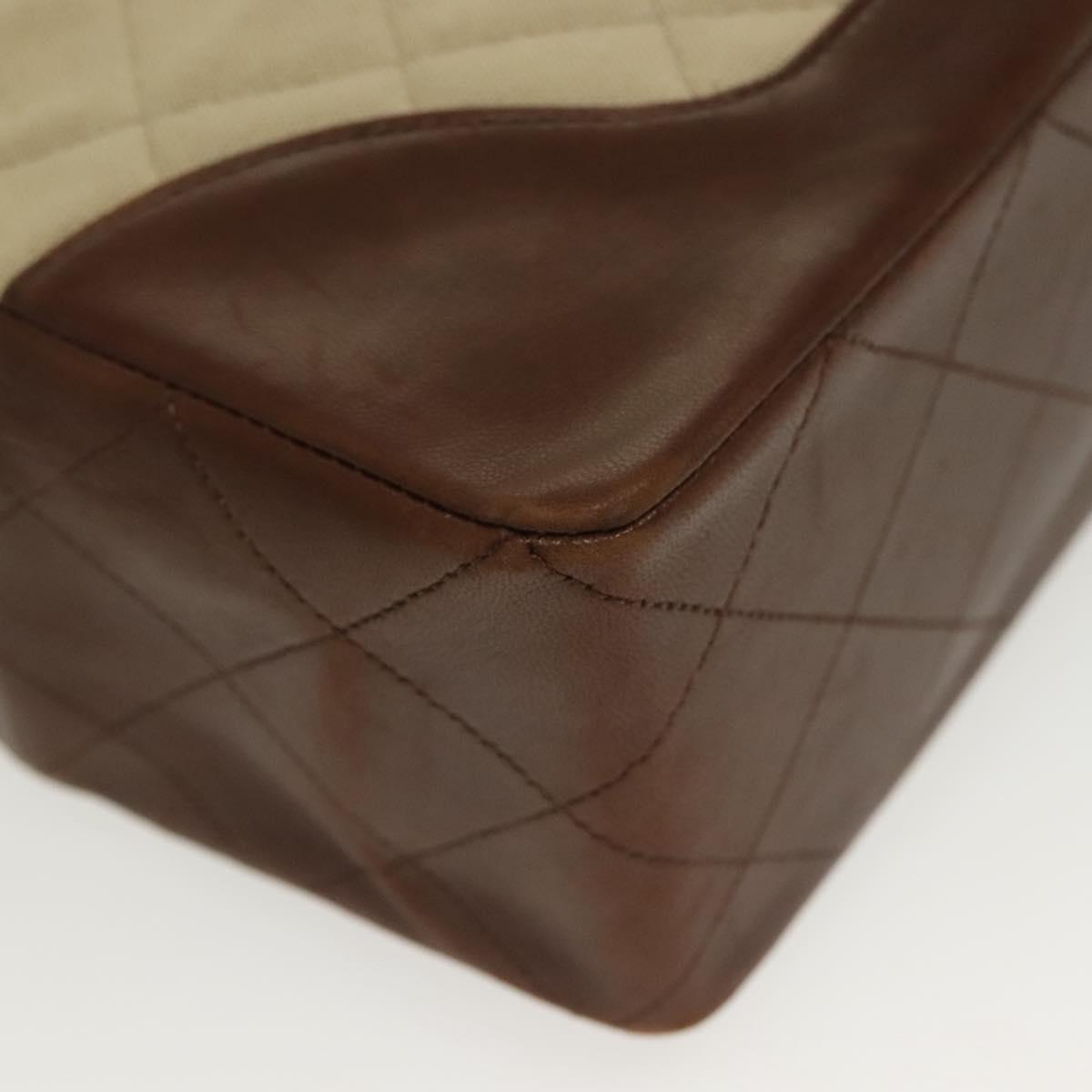 Chanel Tan & Brown Shoulder Bag