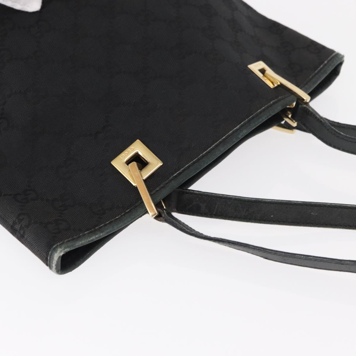 Gucci Black Monogram Tote Bag