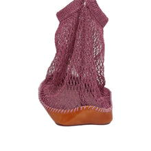 Load image into Gallery viewer, Prada Pink Crochet Tote
