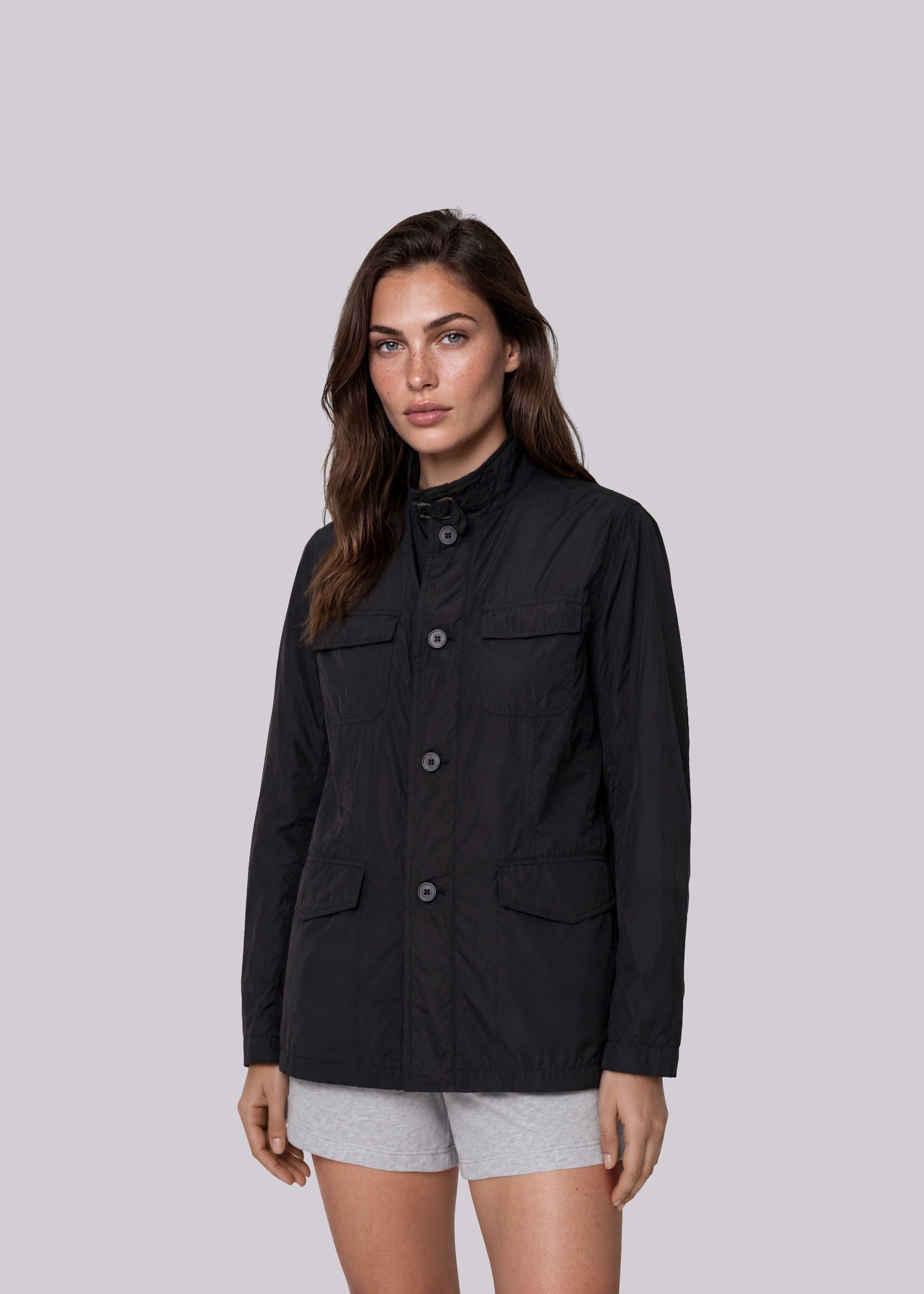 Armani Black Nylon Jacket