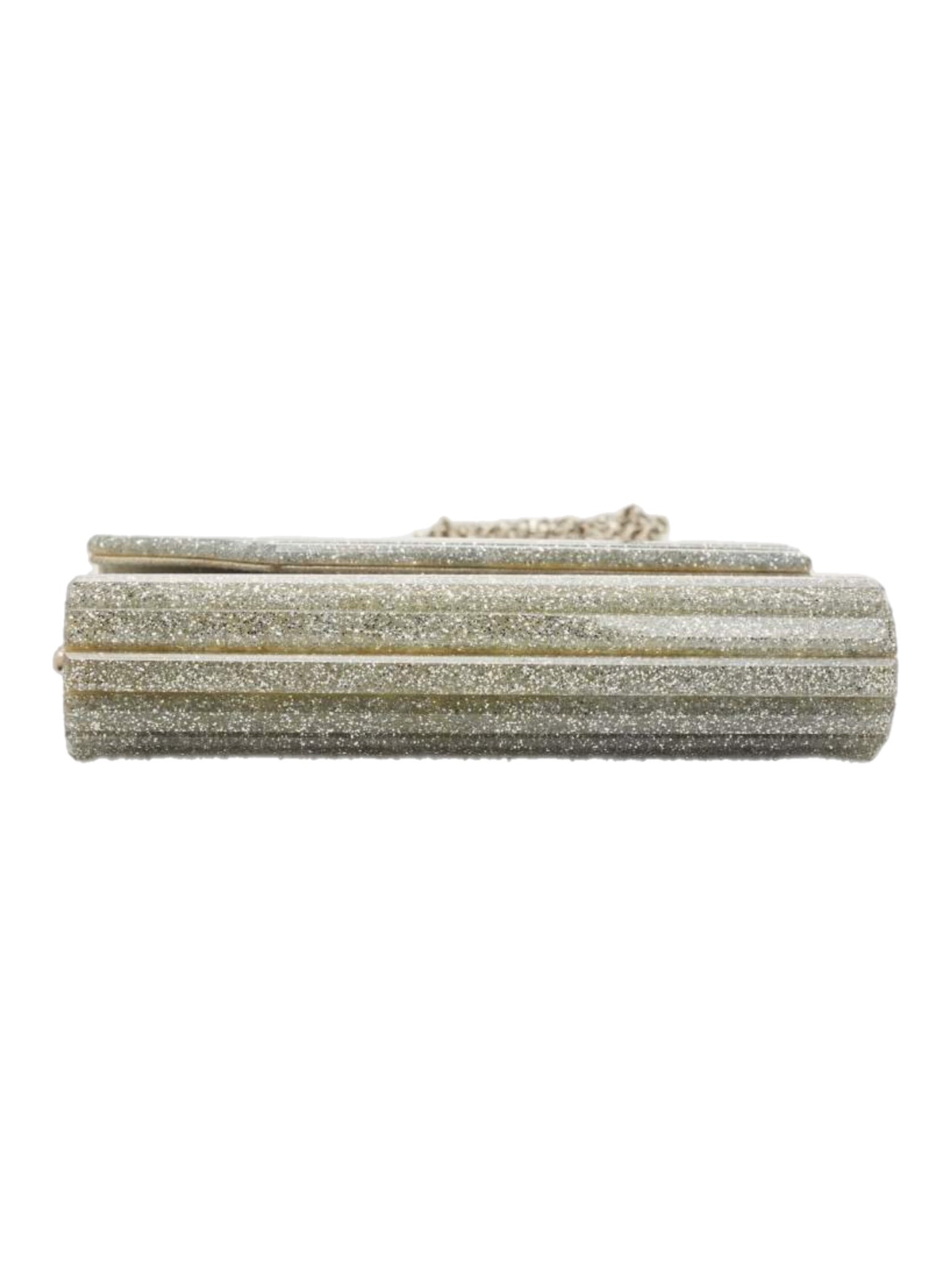 Jimmy Choo Glitter Envelope Clutch/Bag