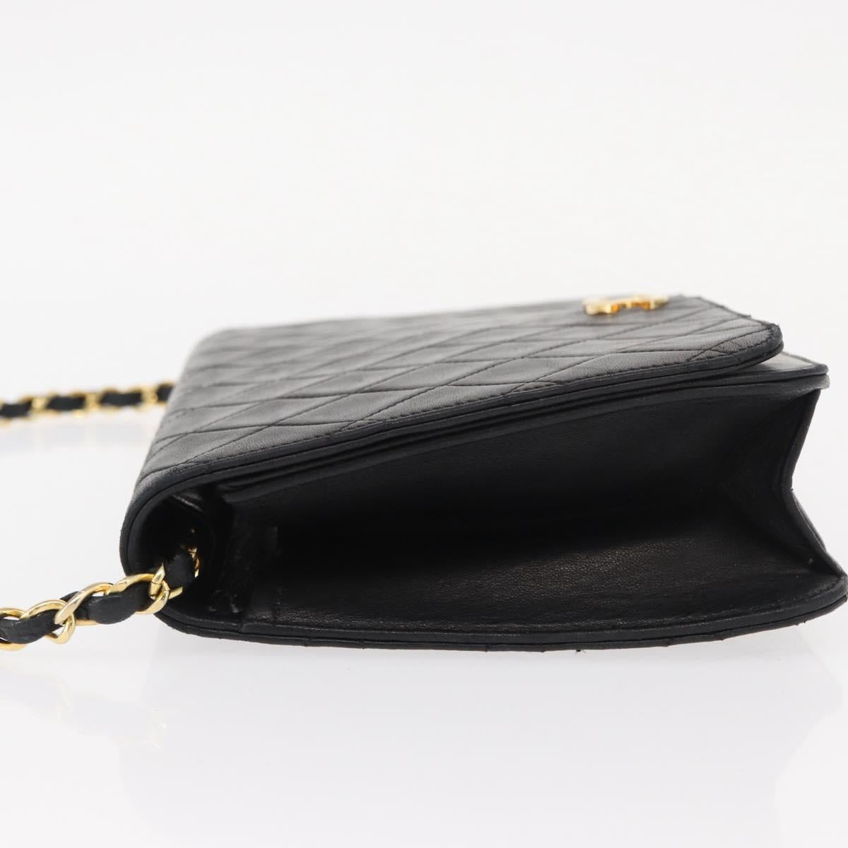 Chanel Black Leather Flap Bag