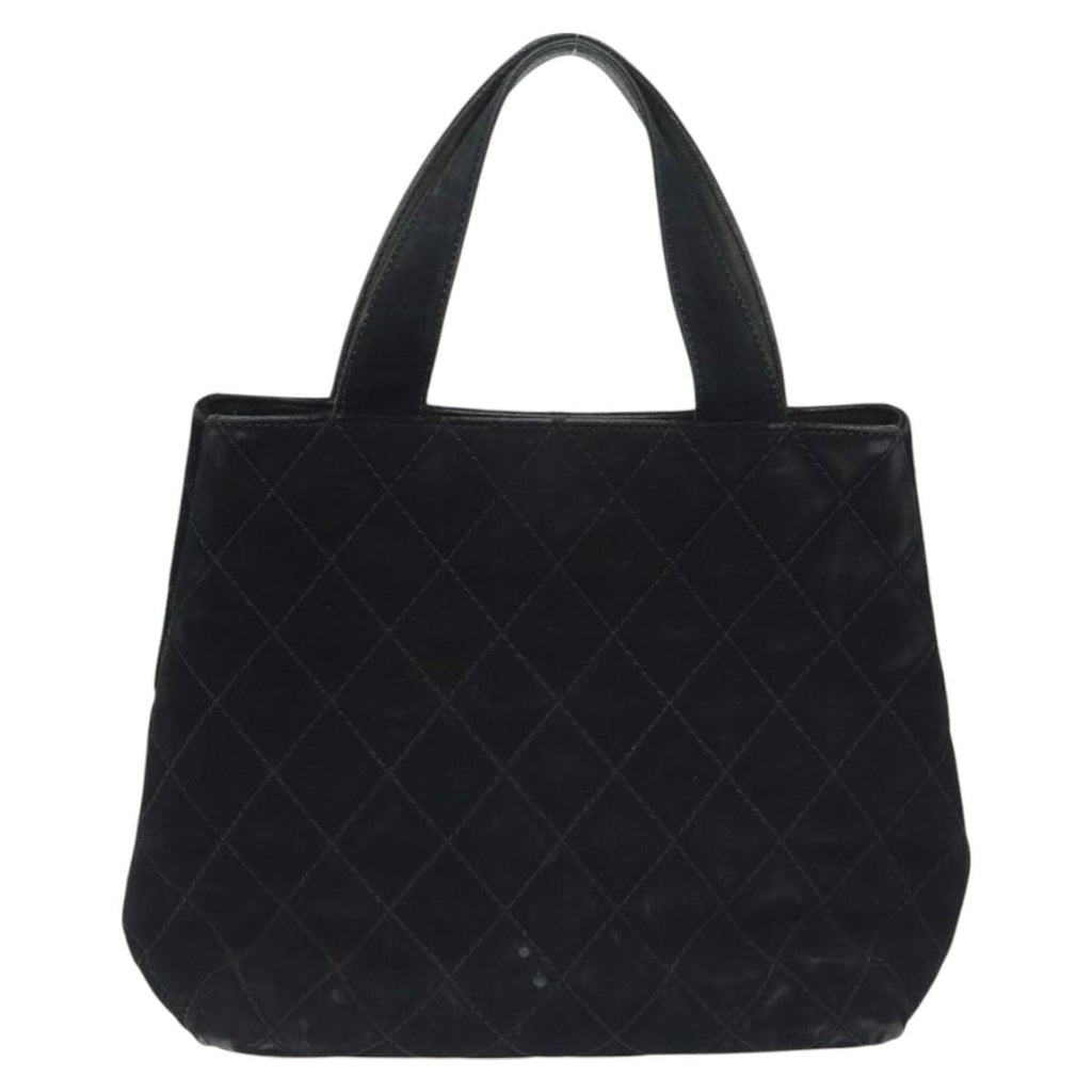 Chanel Black Suede Tote
