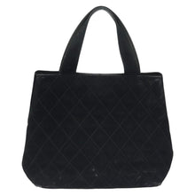 Load image into Gallery viewer, Chanel Black Suede Tote
