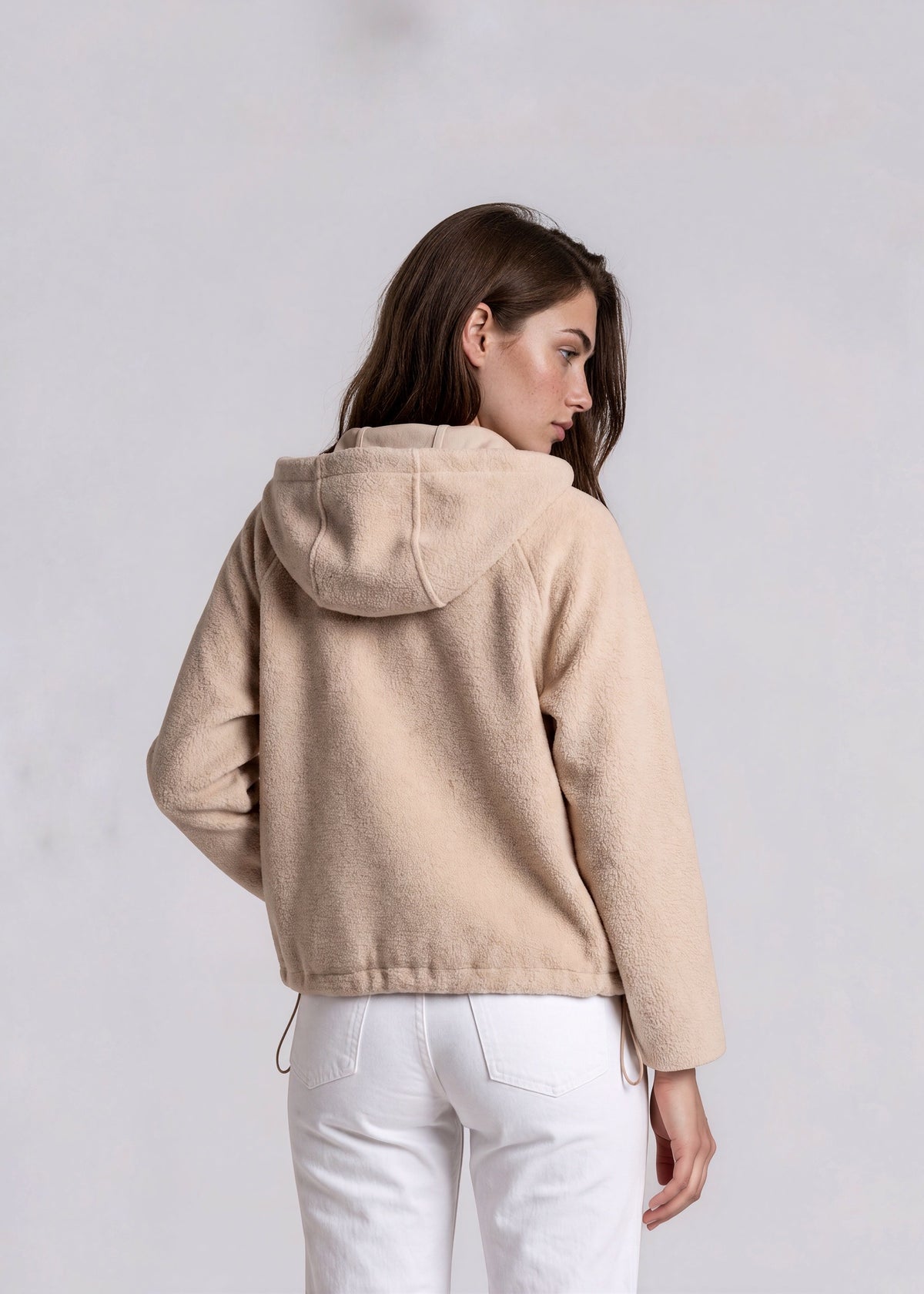 Max Mara Cream Wool and Alpaca Coat