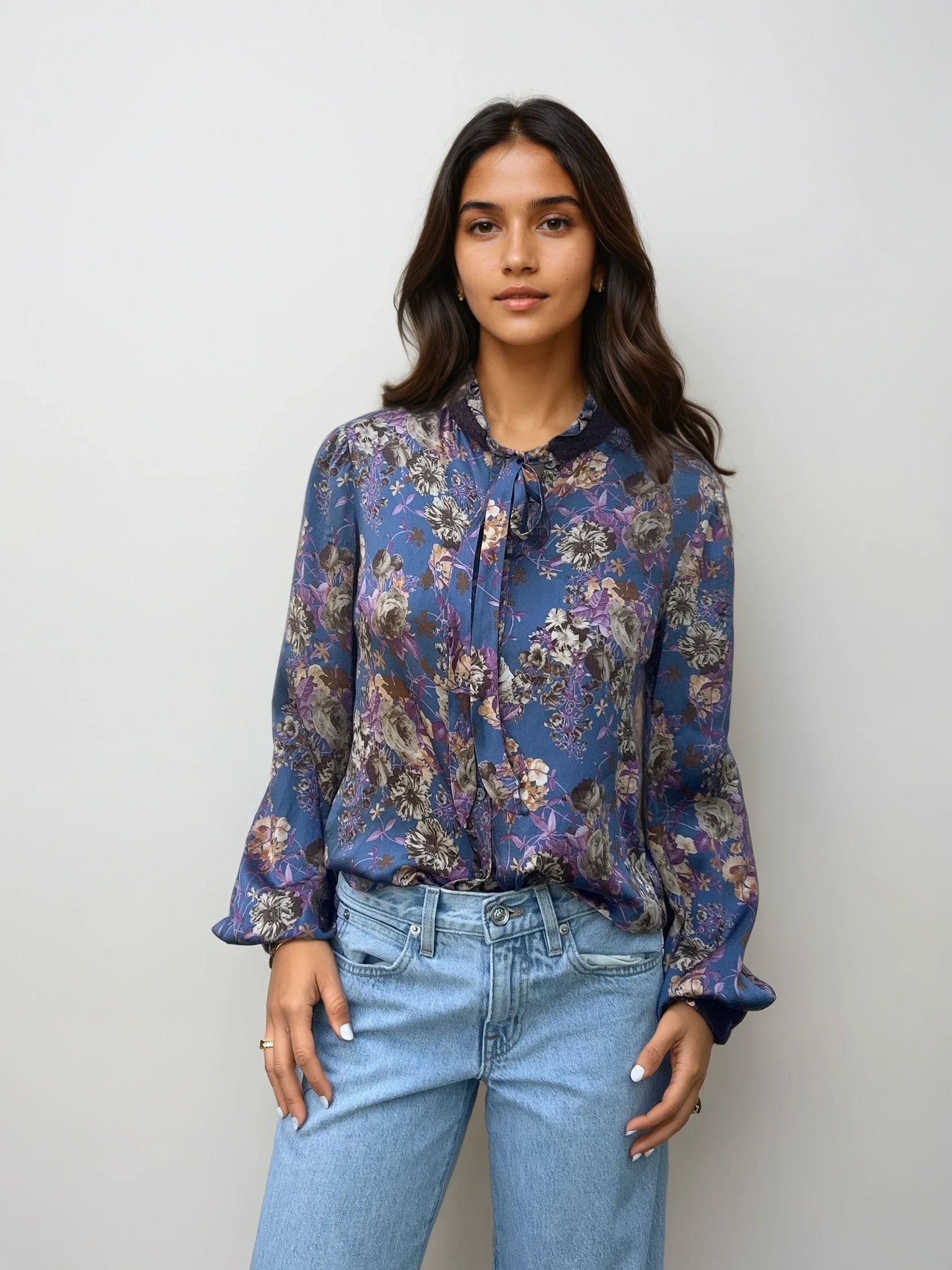 Dolce & Gabbana Floral Button Down