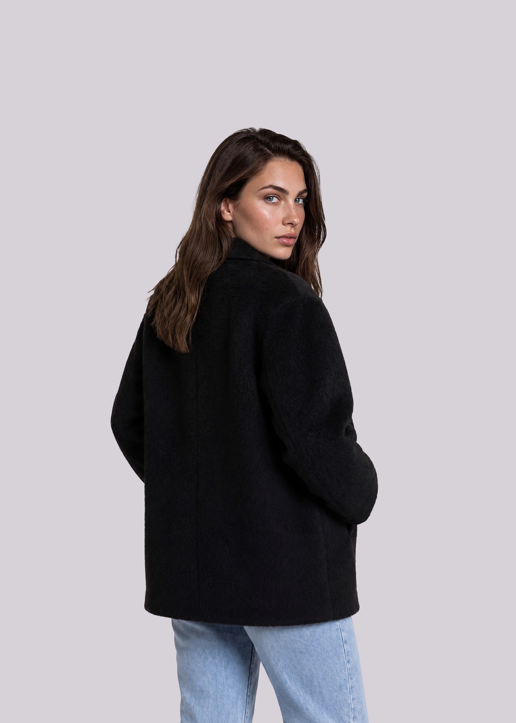 Max Mara Black Camel Coat