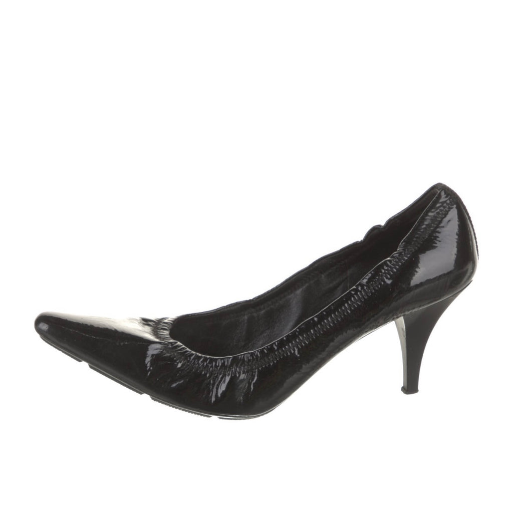 Prada Black Patent Heels