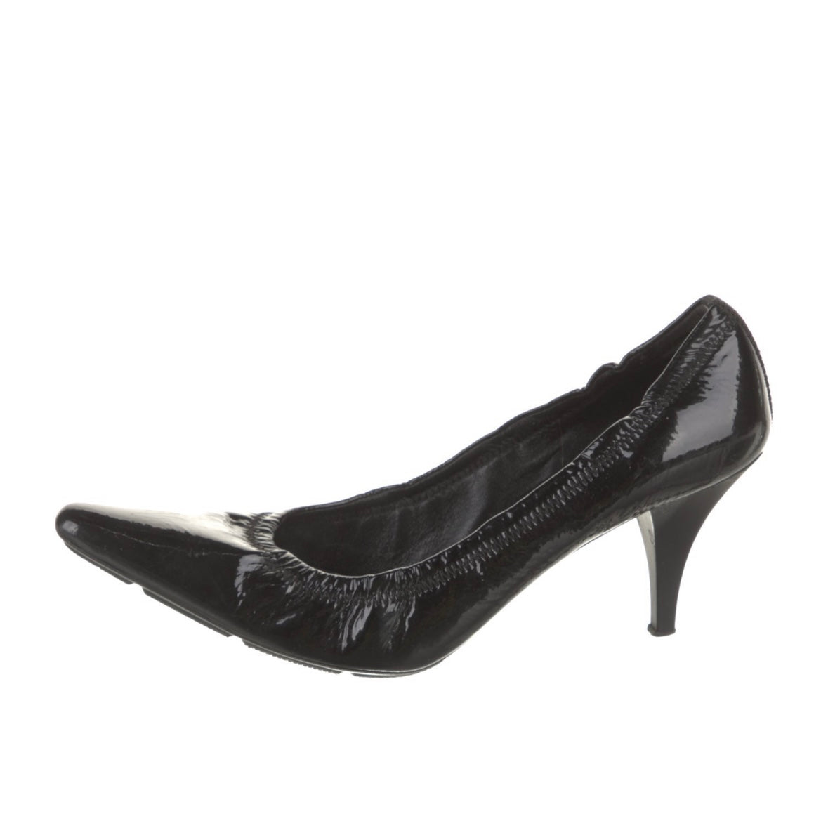 Prada Black Patent Heels