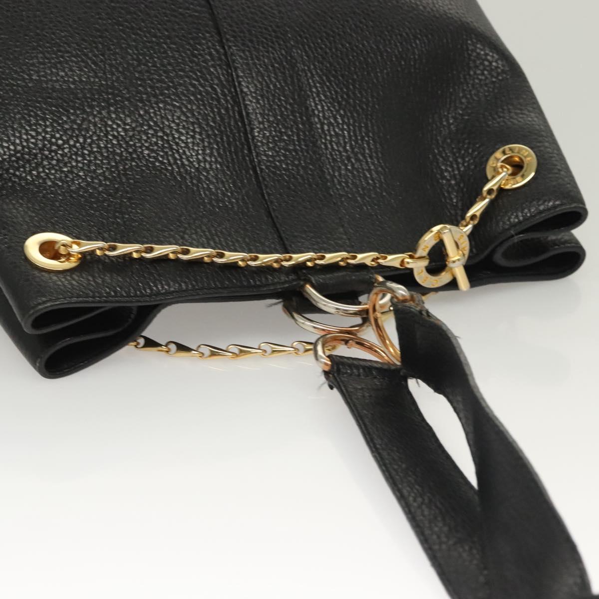 Celine Black Chain Tote