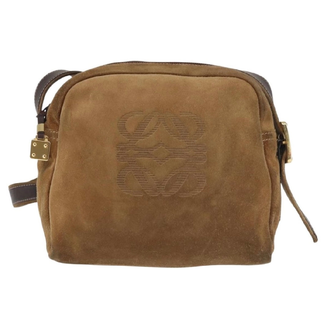 Loewe Tan Suede Crossbody