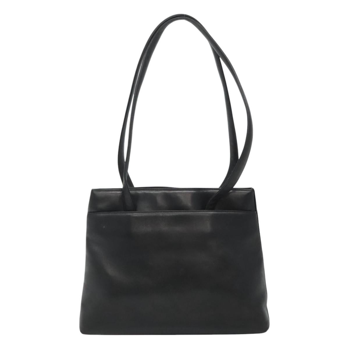 Chanel Black Leather Tote