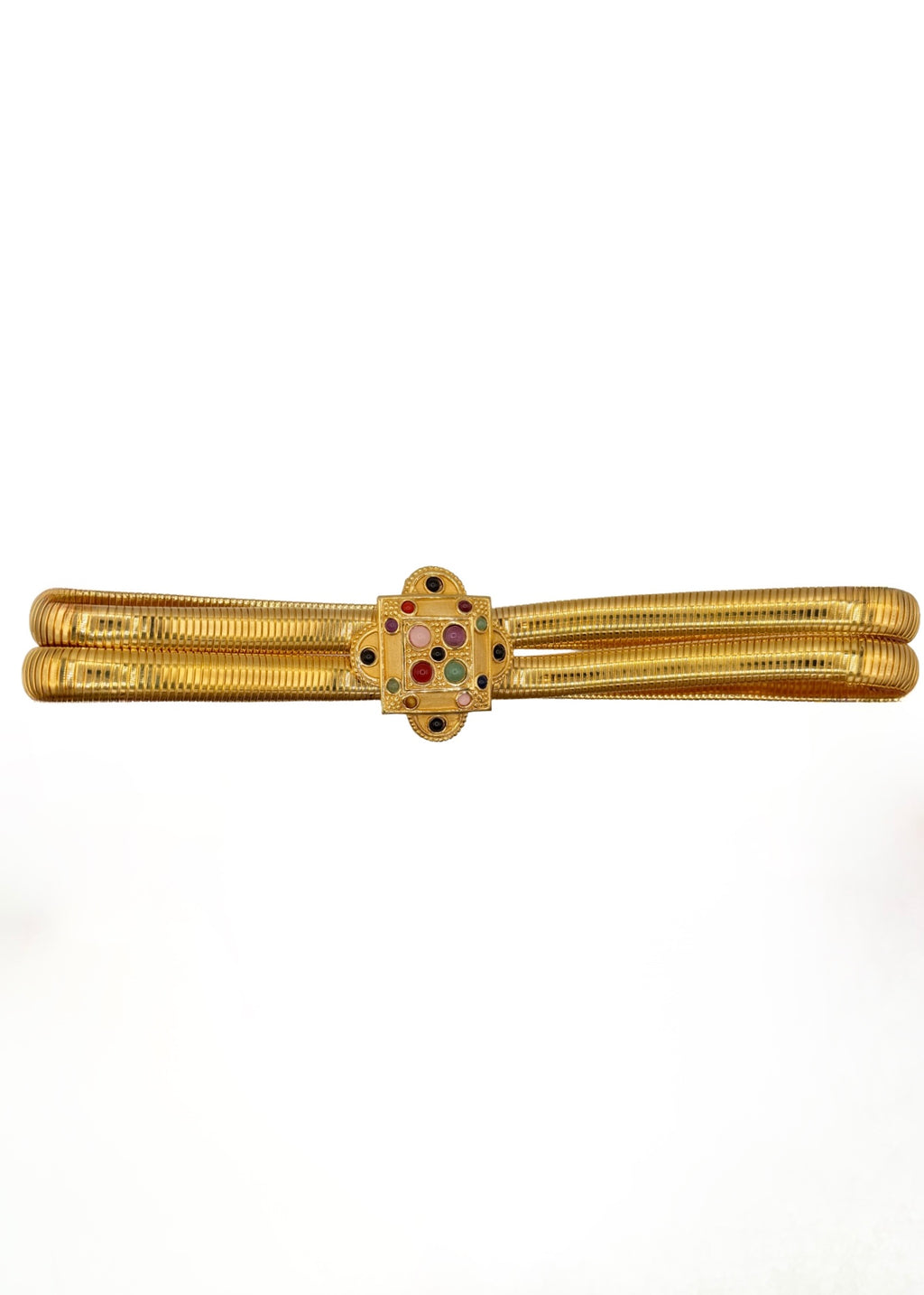 Gold Double Strap Belt
