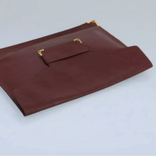 Load image into Gallery viewer, Cartier Burgundy Clutch
