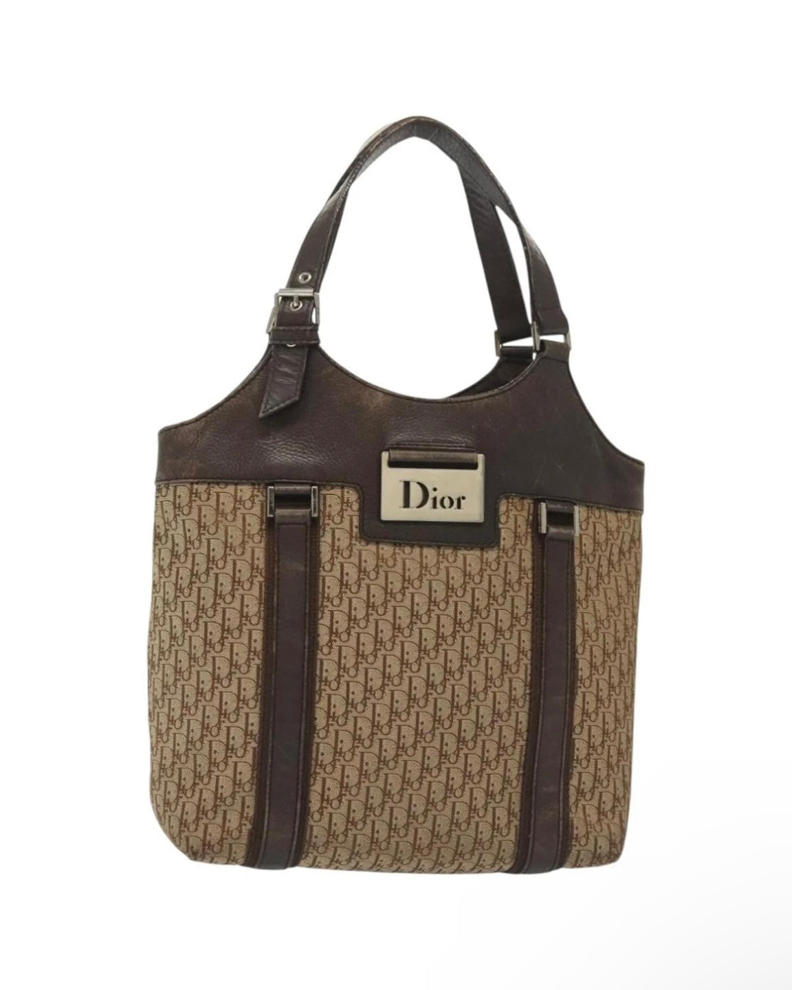 Dior Brown Trotter Shoulder Bag