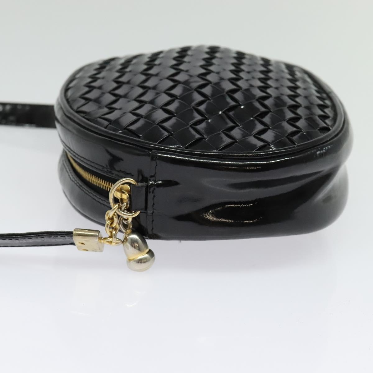 Bottega Veneta Black Patent Crossbody