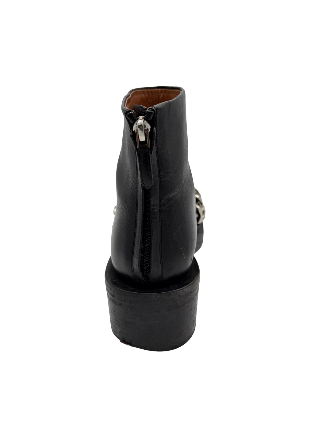 Givenchy Black Chain Ankle Boots