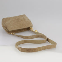 Load image into Gallery viewer, Chanel Tan Suede Shoulder Bag
