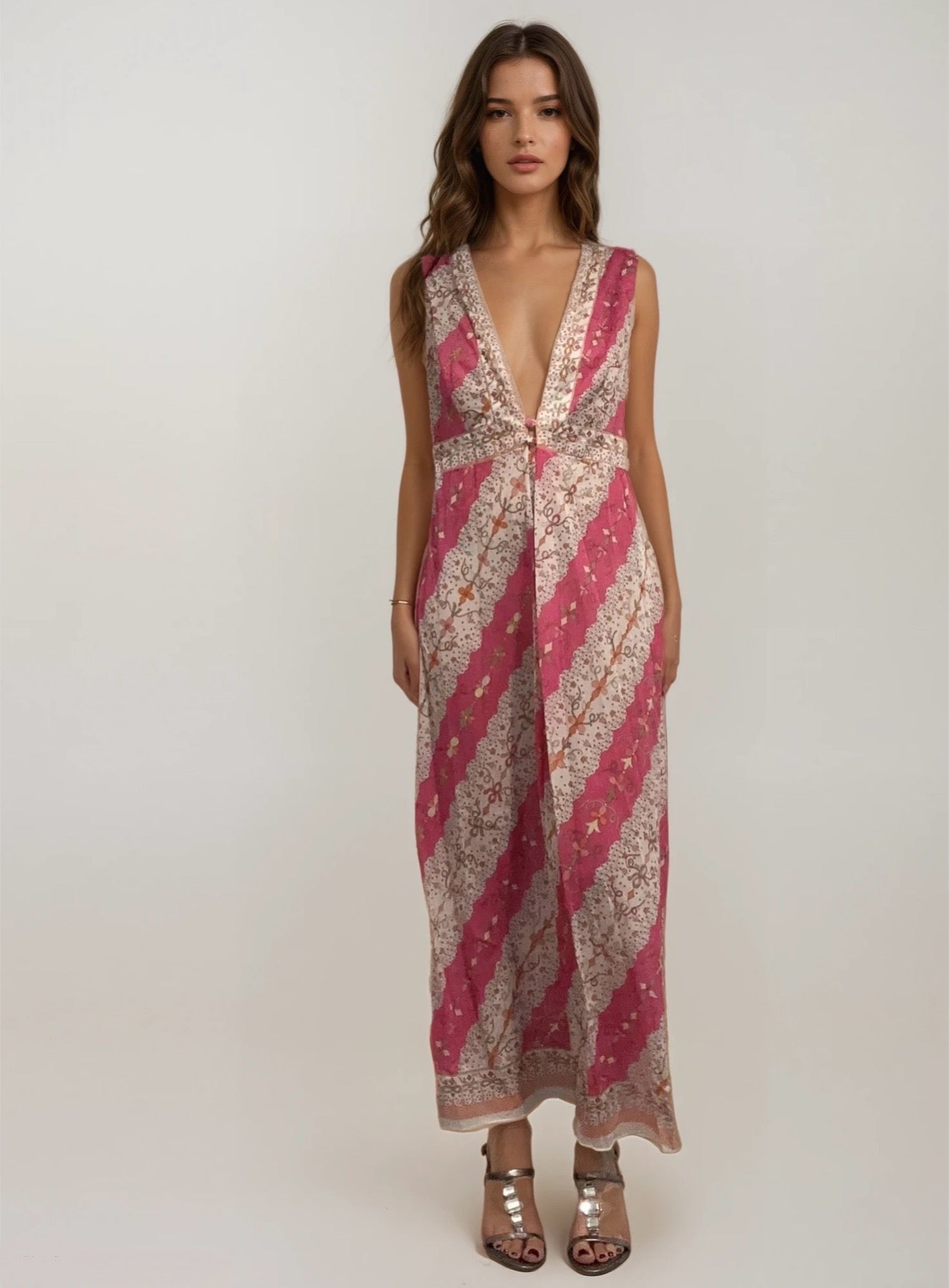 Pucci Pink Maxi Dress