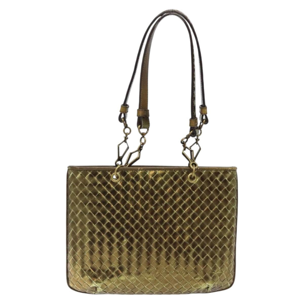 Bottega Veneta Gold Shoulder Bag