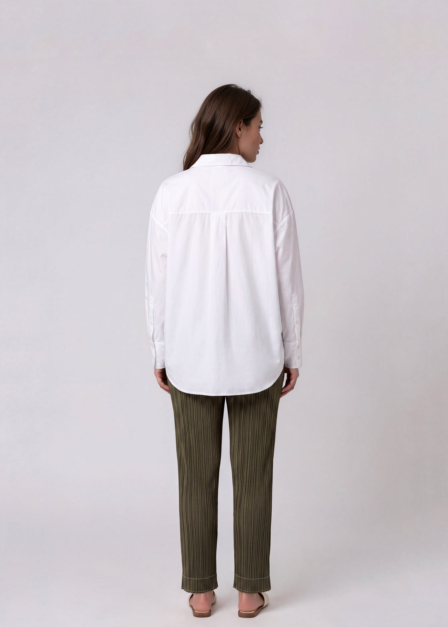 Issey Miyake Green Pants