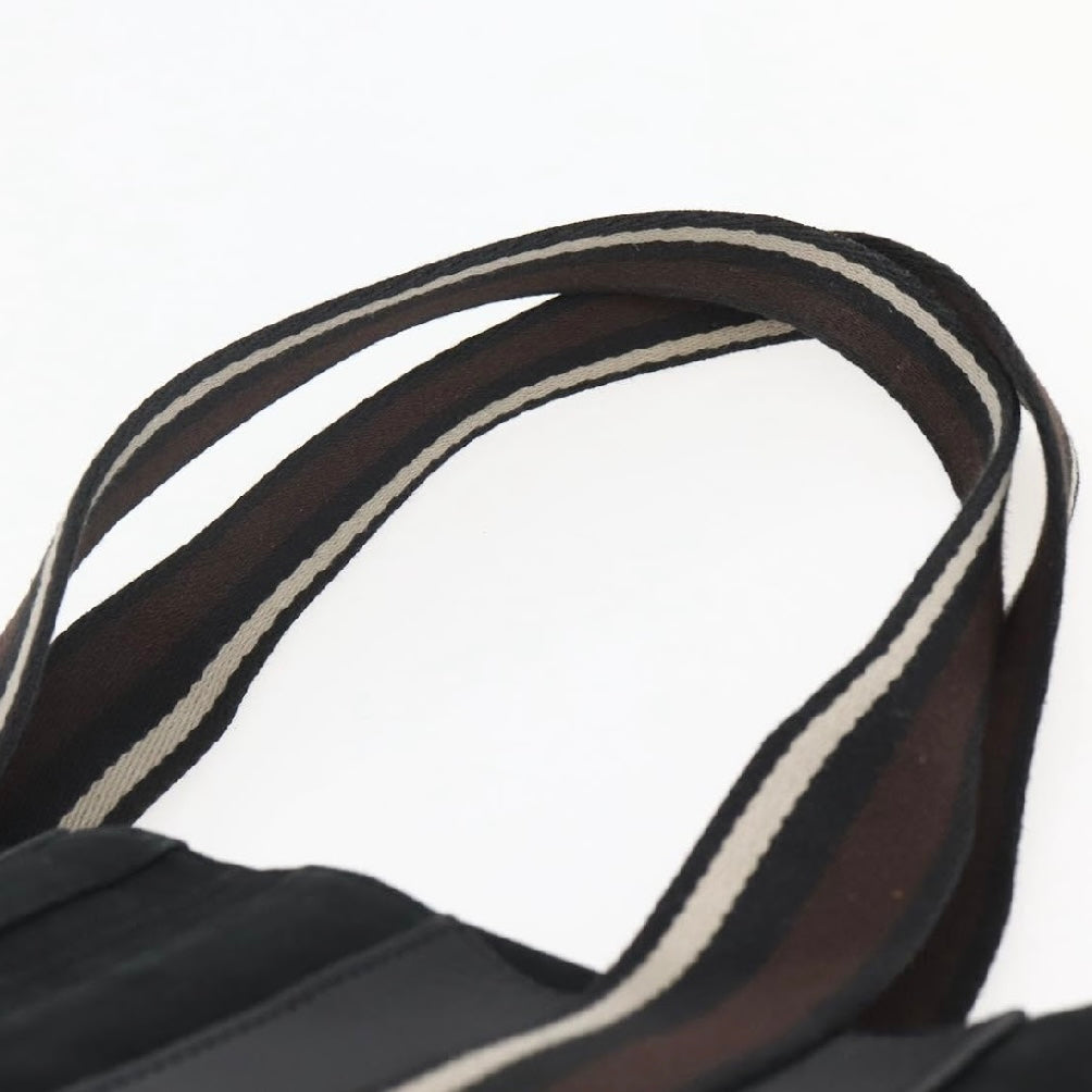 Hermès Black and Brown Tote